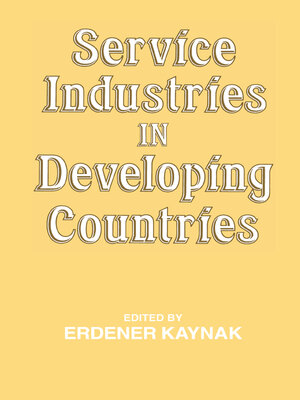 cover image of Service Industries in Developing Countries